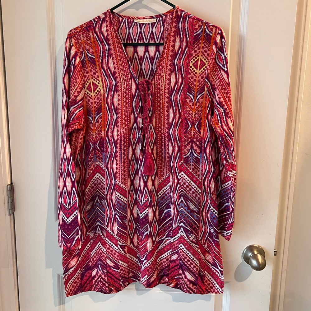 La Blanca lightweight Tunic swim cover up